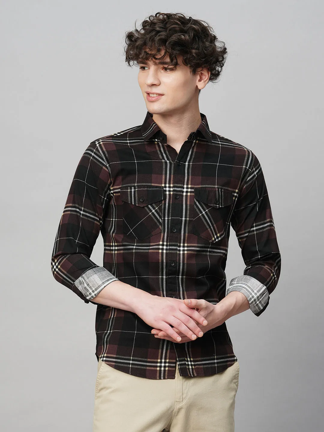 Urban Checked Shirts for Men