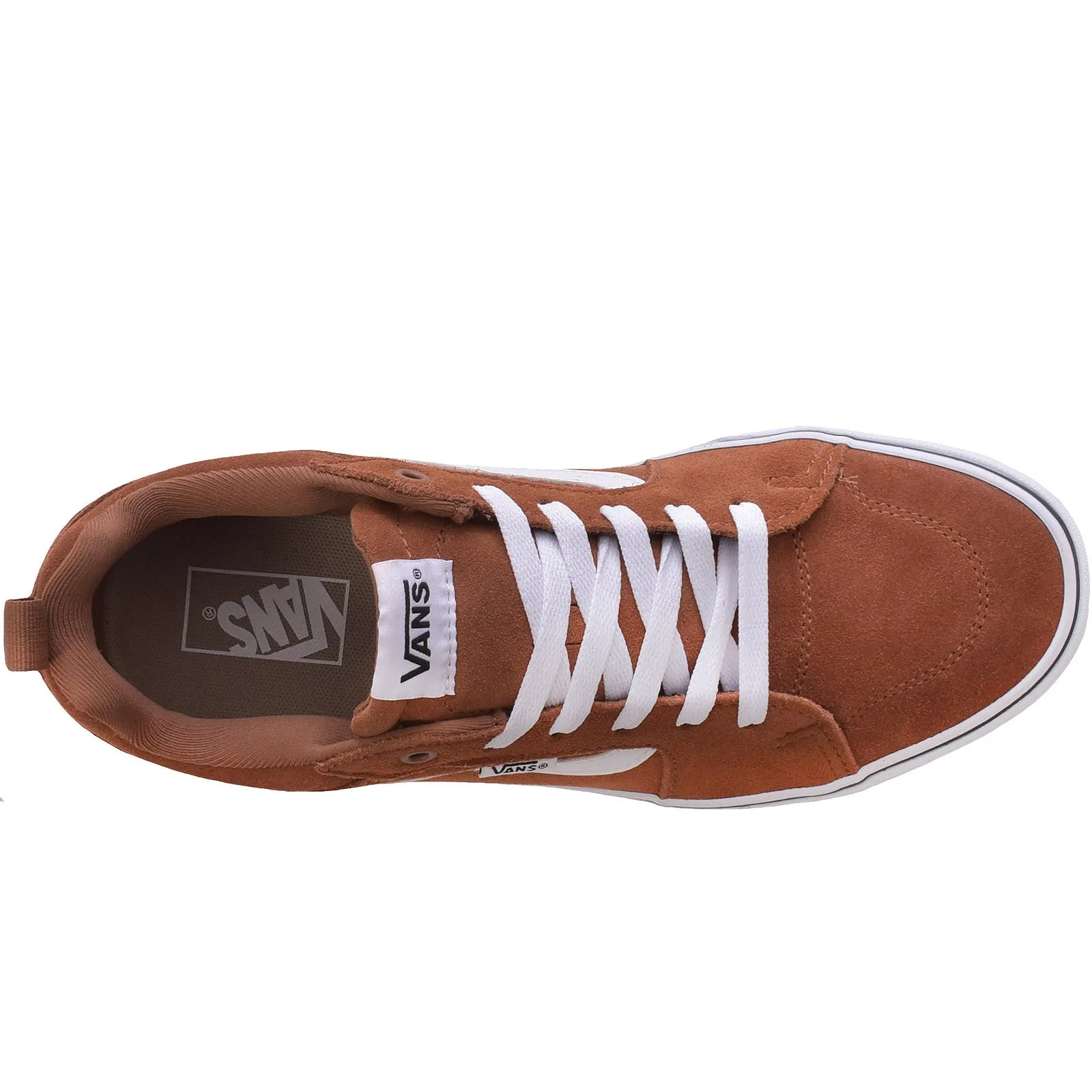 Vans Mens Filmore Low Top Lace Up Trainers - Brown