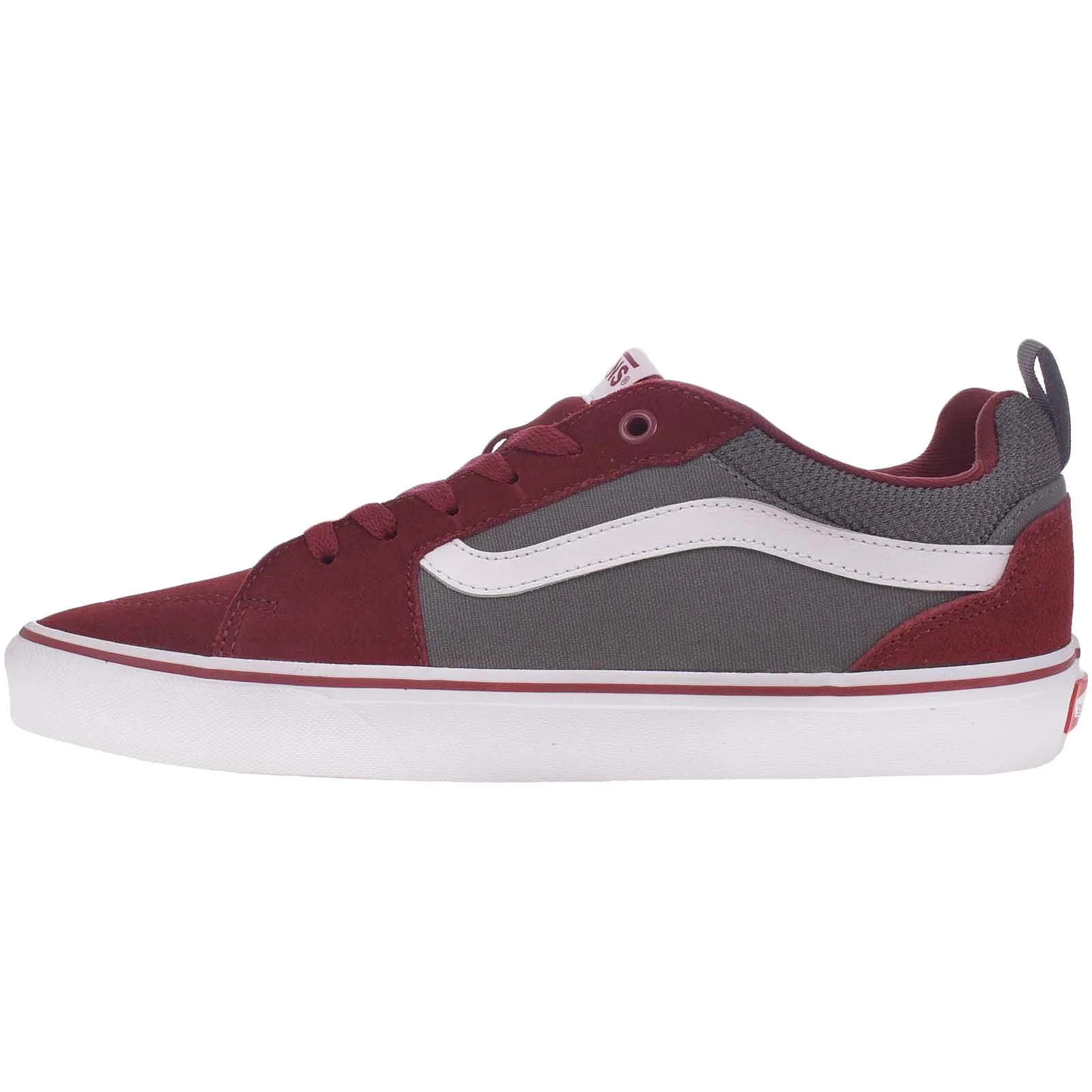 Vans Mens Filmore Low Trainers - Cabernet