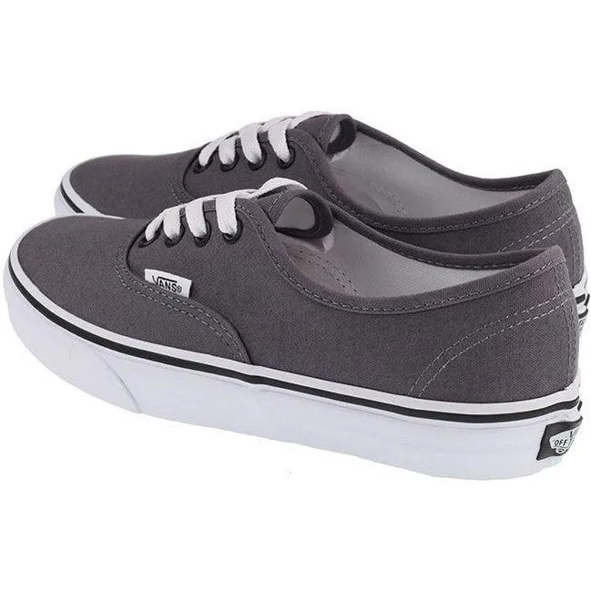 Vans Trainers Womens Authentic Pewter White