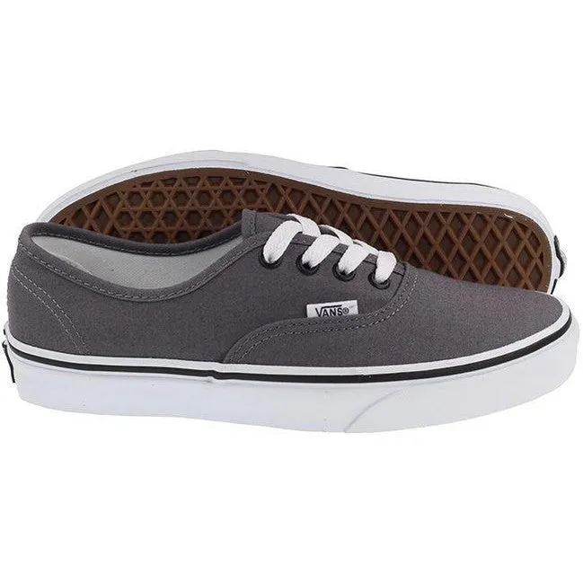 Vans Trainers Womens Authentic Pewter White