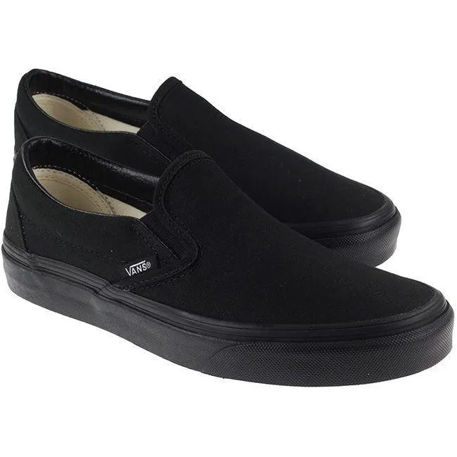 Vans Trainers Womens Classic Slip On Black