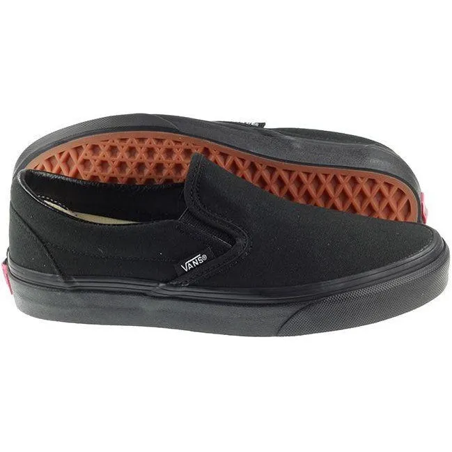 Vans Trainers Womens Classic Slip On Black