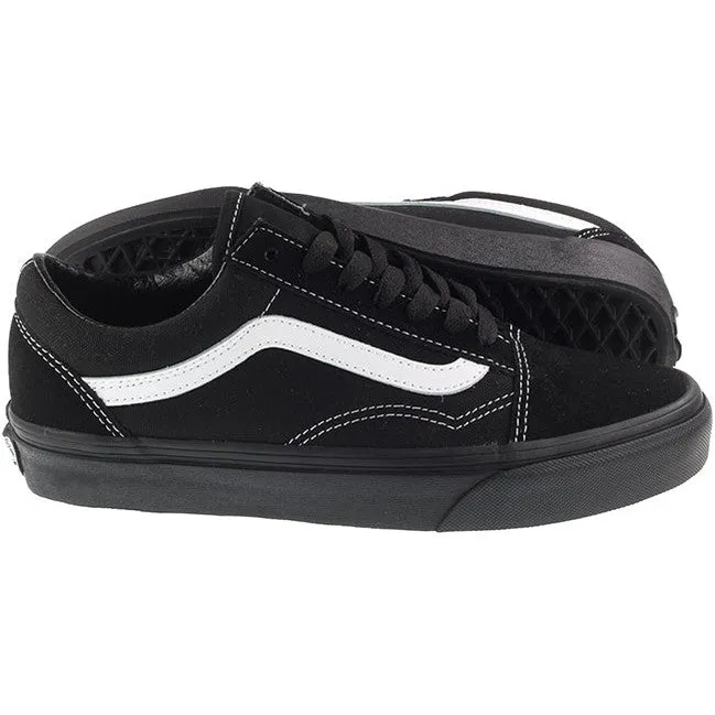 Vans Trainers Womens Old Skool Black White