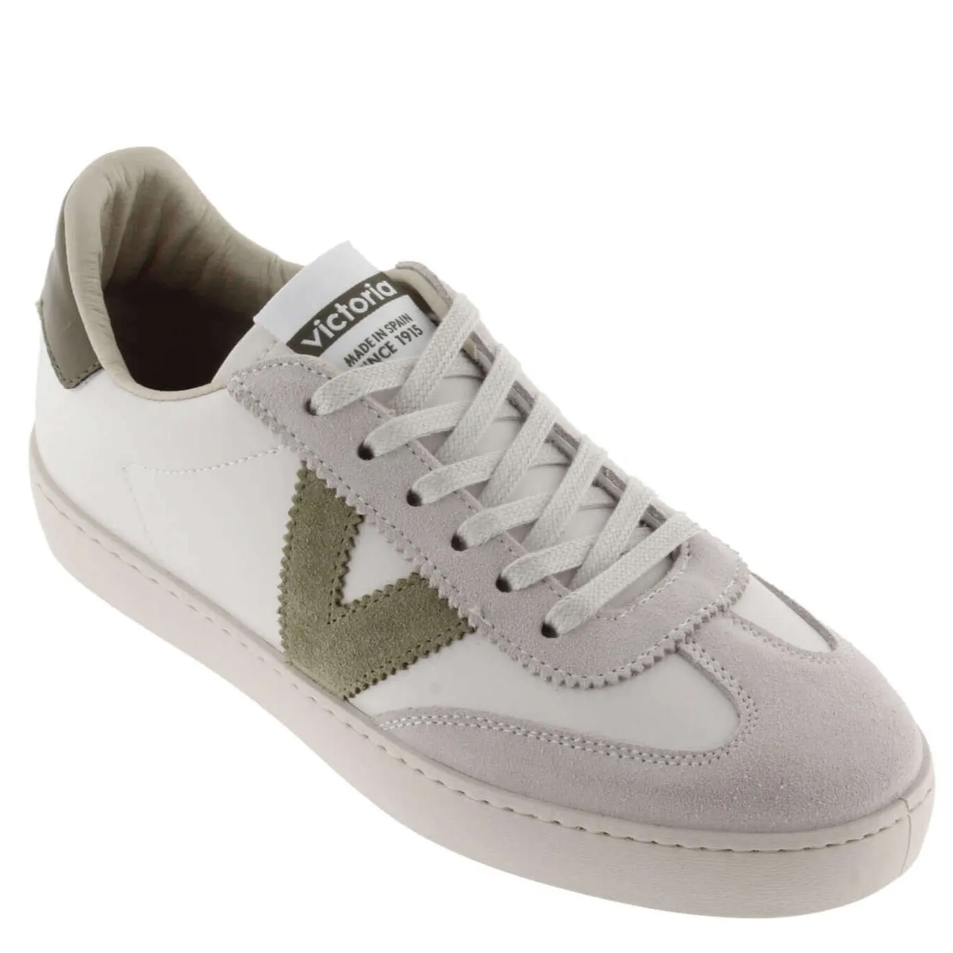Victoria Berlin Suede Mix Sneakers - Khaki