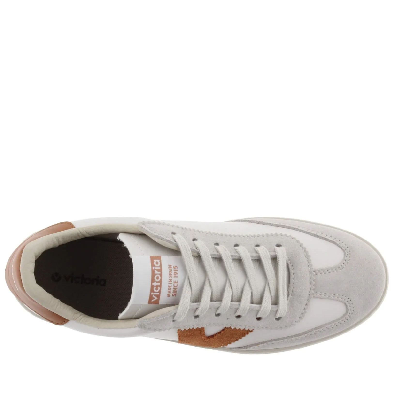 Victoria Berlin Suede Mix Sneakers - Rust