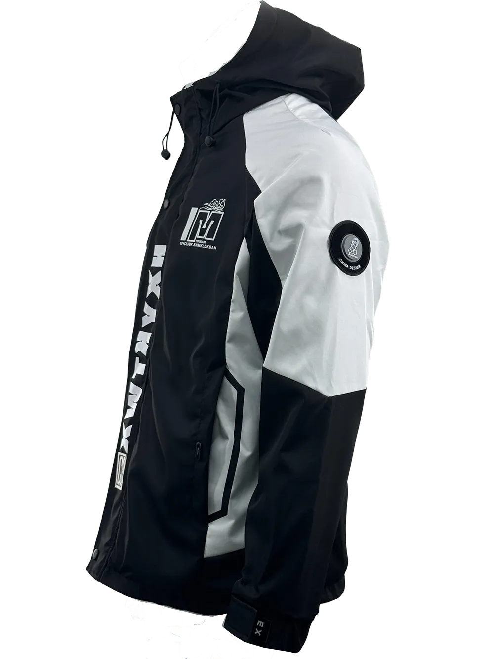 WBR25002 100% Polyester with Fur Lining Unisex Warm Windbreaker