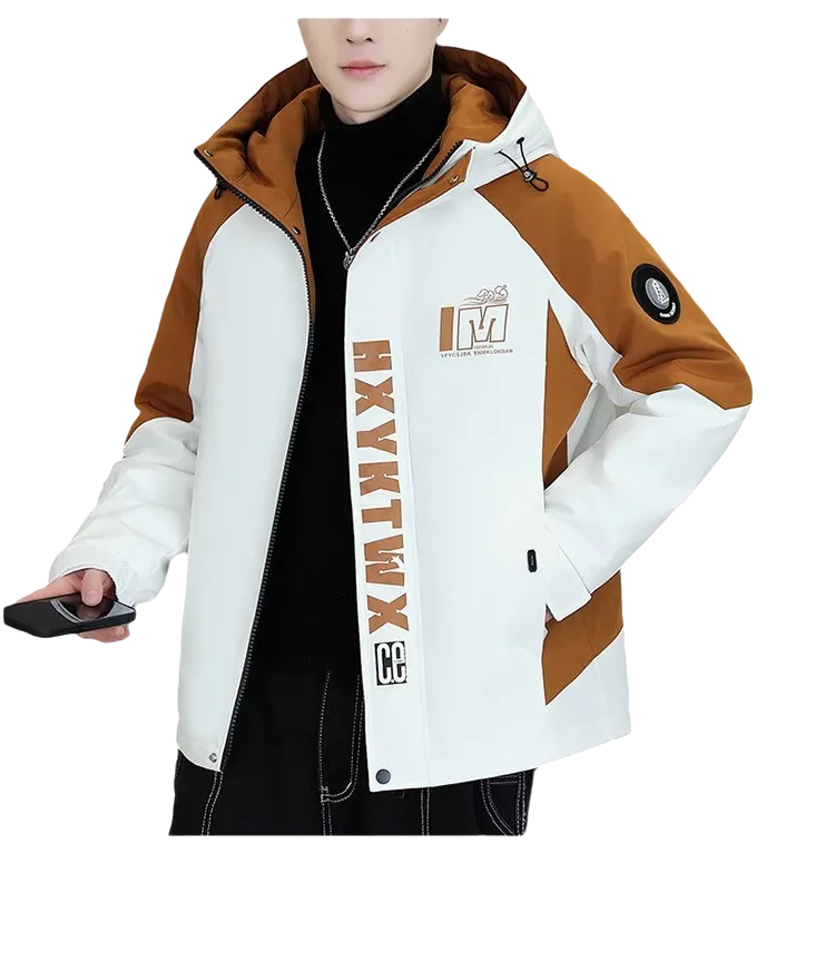 WBR25002 100% Polyester with Fur Lining Unisex Warm Windbreaker
