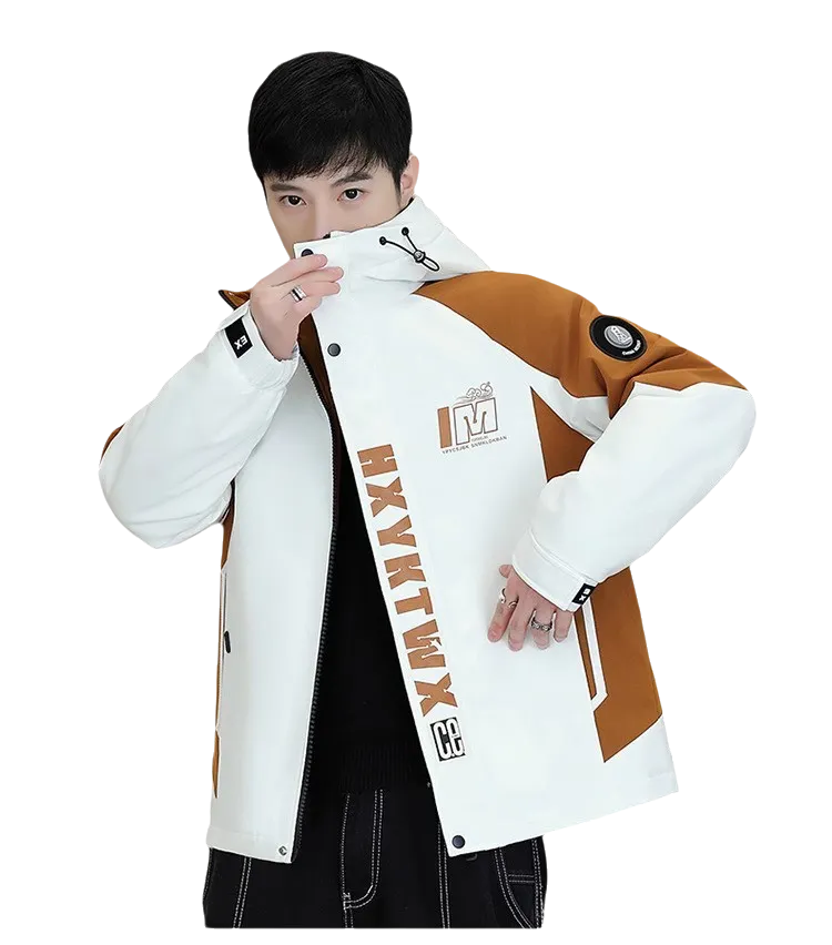 WBR25002 100% Polyester with Fur Lining Unisex Warm Windbreaker