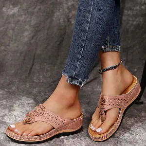 Wholesale Women's Sandals Comfortable Wedge Slip-resistant Casual Beach Shoes