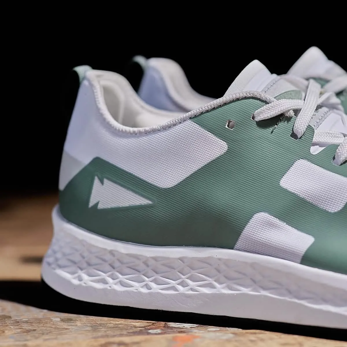 Women's Rough Runners - White   Seaspray