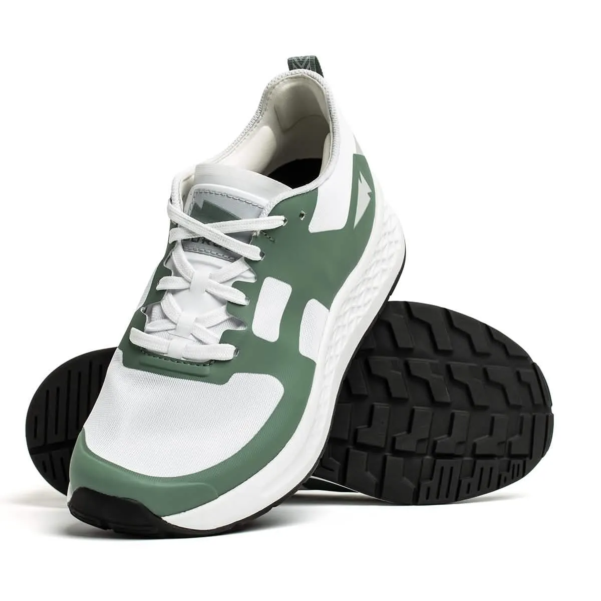 Women's Rough Runners - White   Seaspray