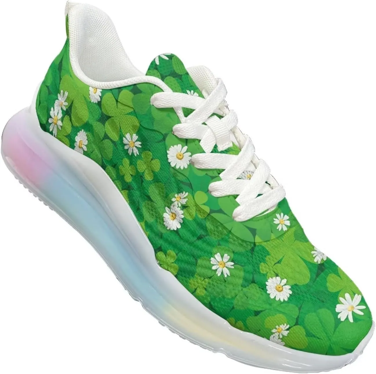 Women's Shoes Breathable Cozy Lightweight Workout Running Sneaker Non-Slip Air Cushion Footwear Walking Shoes Women US 6-11