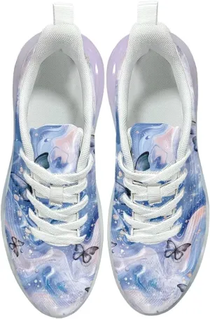 Women's Shoes Cozy Lightweight Workout Walking Running Sneaker Non-Slip Air Cushion Footwear Breathable Shoes Women US 6-11