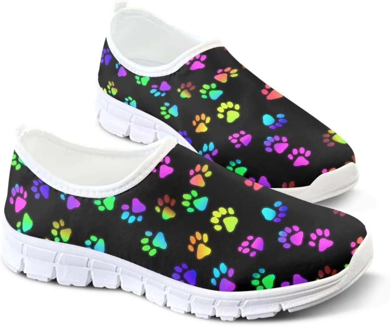 Women's Sneakers Casual Slip on Loafers Running Shoes Walking Footwear