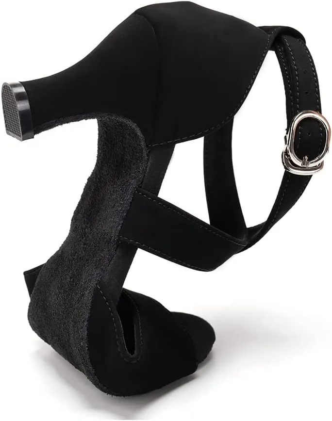 YKXLM Ballroom Dance Shoes Women Latin Salsa Practice Performance Dancing Shoes